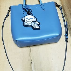 Coach Ladies Central Shoppers Tote Blue